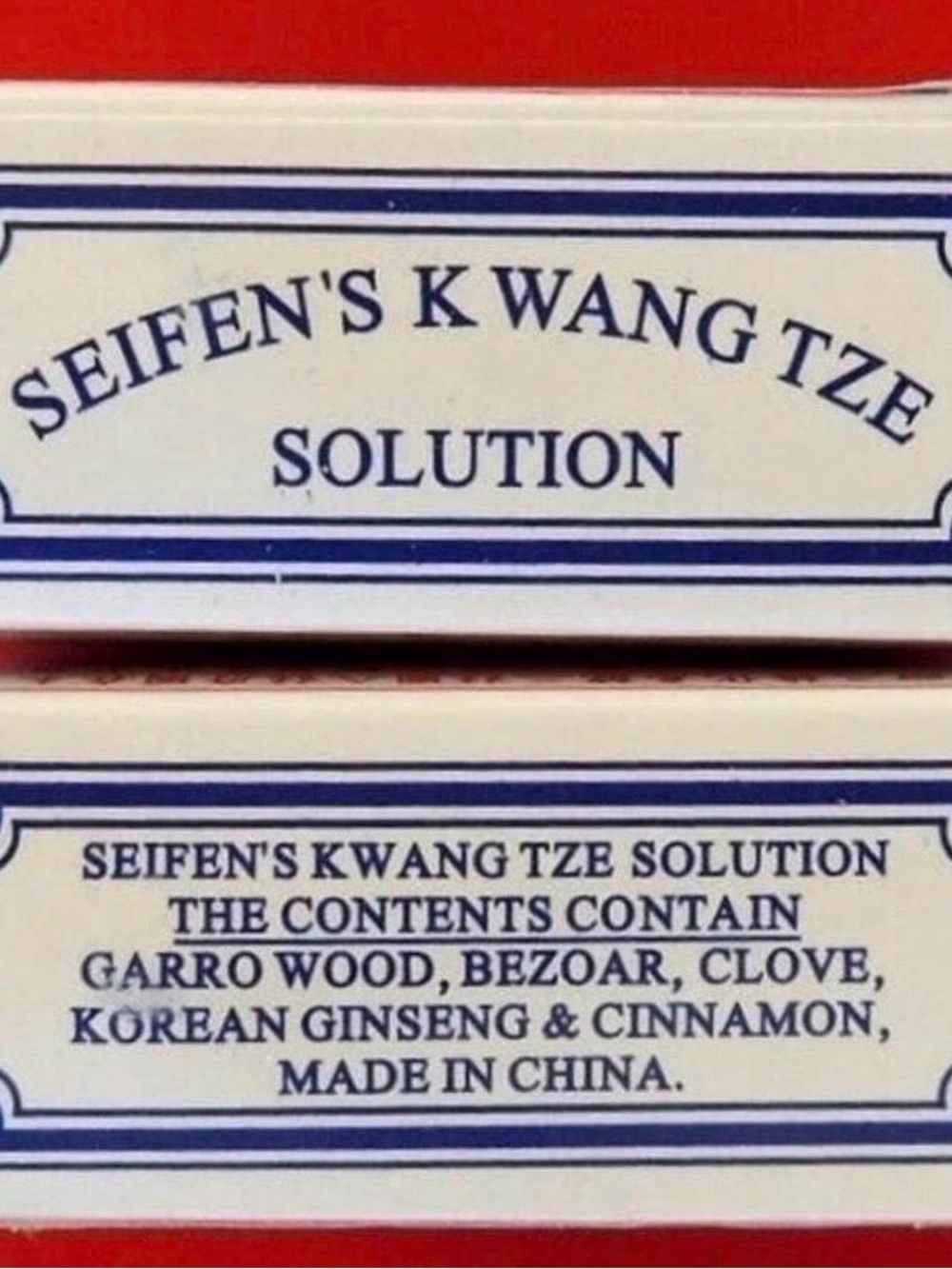 5X Seifens Kwang Tze Solution 100% Authentic - Picture 2 of 11